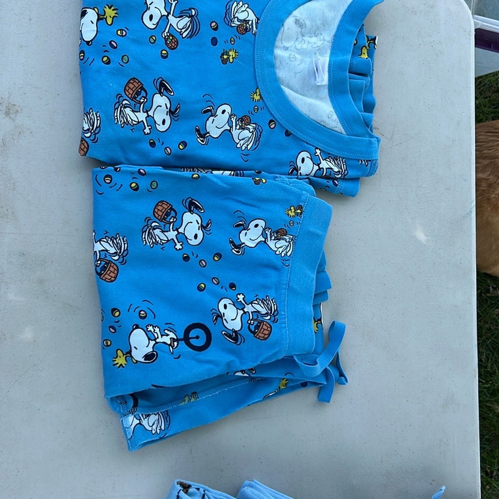 Peanuts Blue Snoopy Sleepwear
